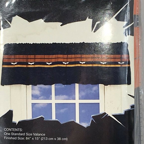 DC Comics Batman The Dark Knight Decorative Window Valance Standard Size New - Picture 12 of 12